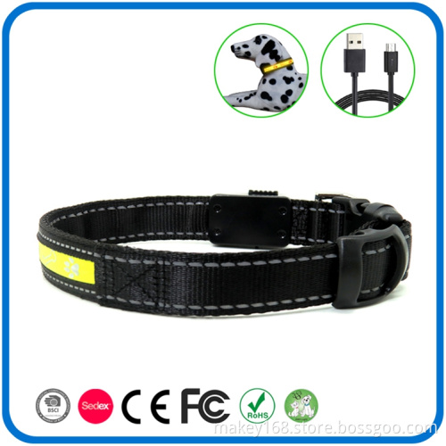 Night Safety Pet Dog Training Collars Light